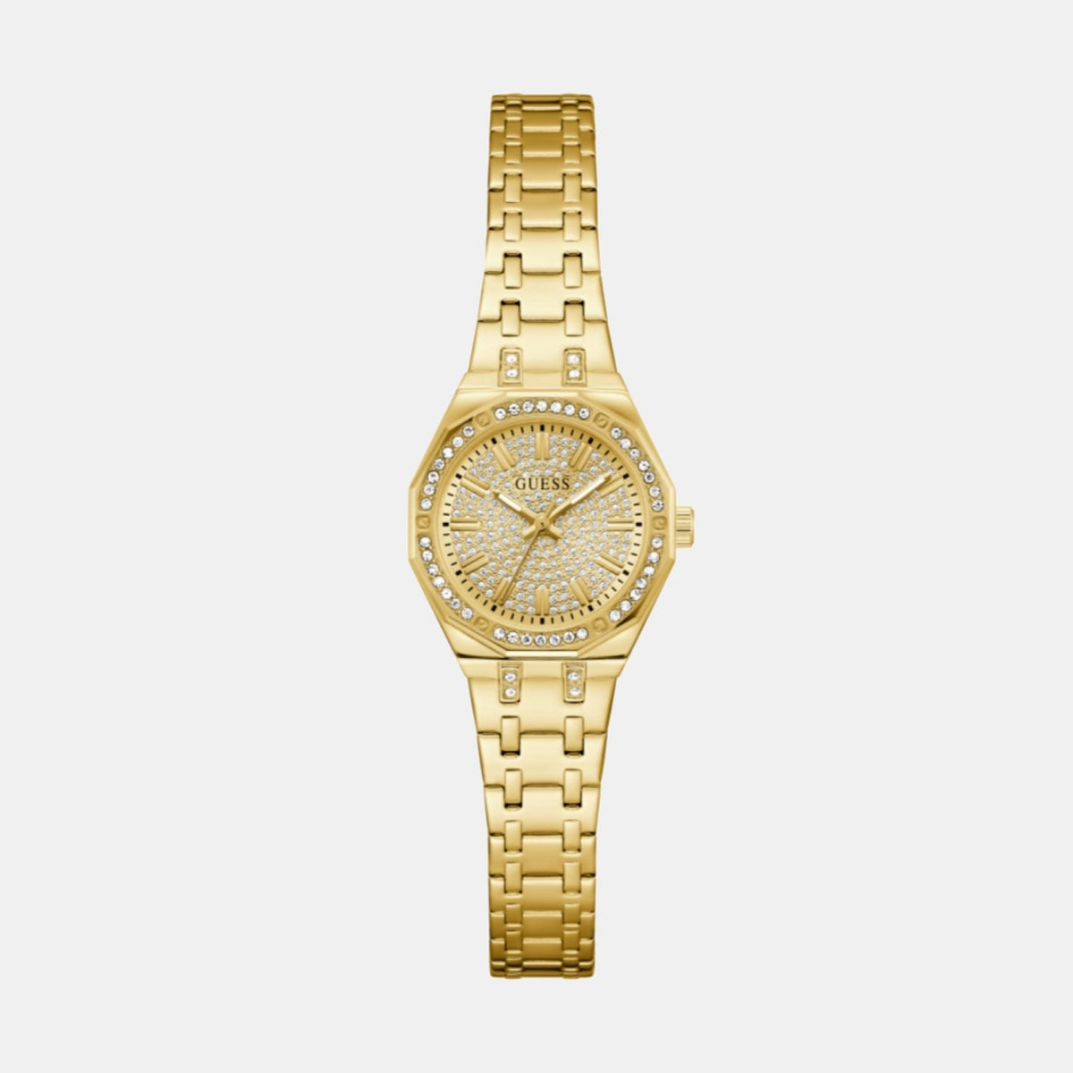 Pixie Women Quartz Rose Gold Dial Analog Stainless Steel Watch GW0931L2