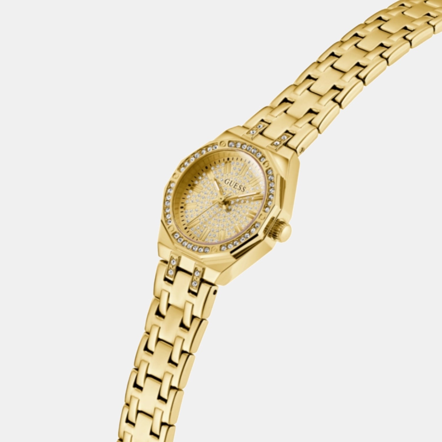 Pixie Women Quartz Rose Gold Dial Analog Stainless Steel Watch GW0931L2